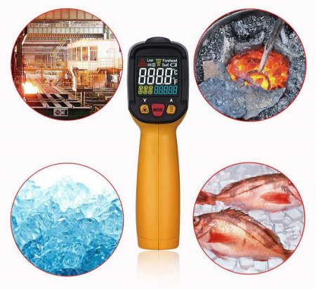 Дистанционный измеритель температуры (пирометр) PeakMeter PM6530A купить по низкой цене | МАКСПРОФИТ