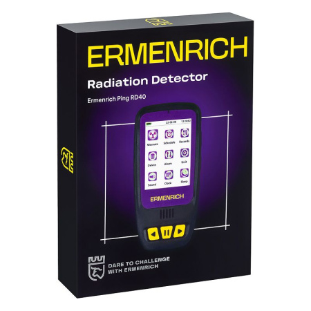 Дозиметр Ermenrich Ping RD40, фиолетовый купить по низкой цене | МАКСПРОФИТ