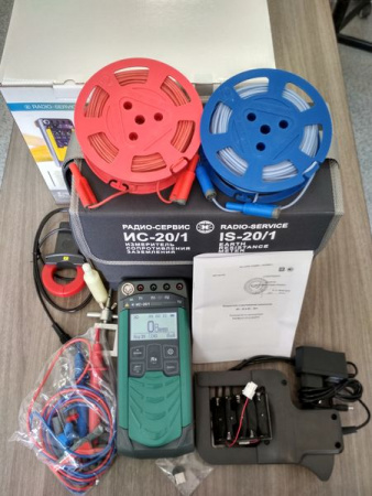 Измеритель сопротивления заземления Радио-Сервис ИС-20 с поверкой купить по низкой цене | МАКСПРОФИТ