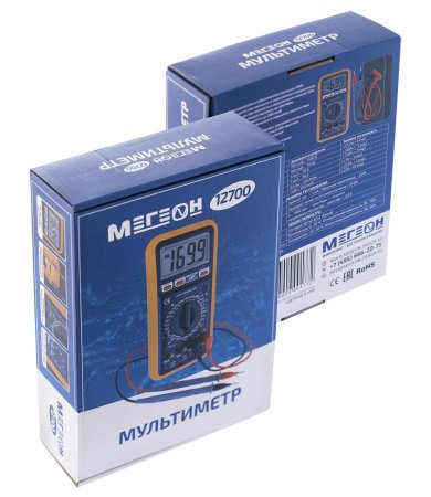 Мультиметр цифровой МЕГЕОН 12700 купить по низкой цене | МАКСПРОФИТ