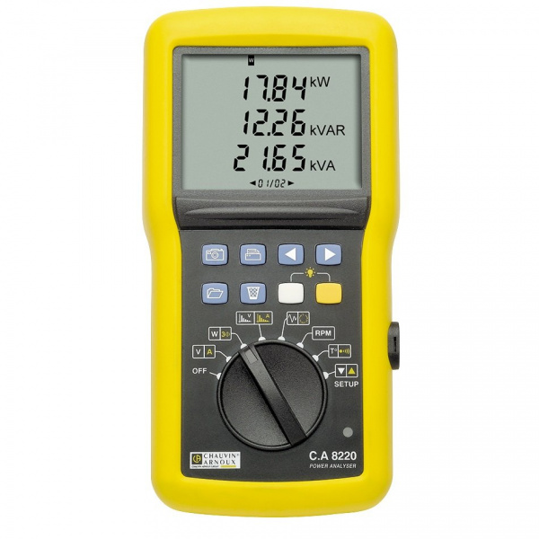 Анализатор качества электрической энергии Chauvin Arnoux CA8220 купить по низкой цене | МАКСПРОФИТ Анализатор качества электрической энергии Chauvin Arnoux CA8220 купить по низкой цене | МАКСПРОФИТ