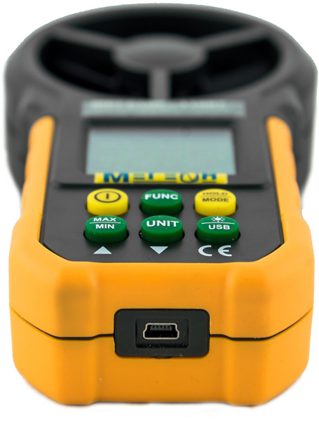 Анемометр с USB интерфейсом МЕГЕОН 11007 купить по низкой цене | МАКСПРОФИТ