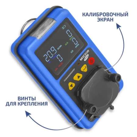 Газоанализатор (комбинированный измеритель 4 в 1) МЕГЕОН 08180 купить по низкой цене | МАКСПРОФИТ
