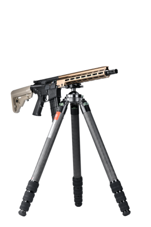 Штатив для стрельбы Sunwayfoto T4040CS-D Carbon с креплением Arca-Swiss/Weaver купить по низкой цене | МАКСПРОФИТ