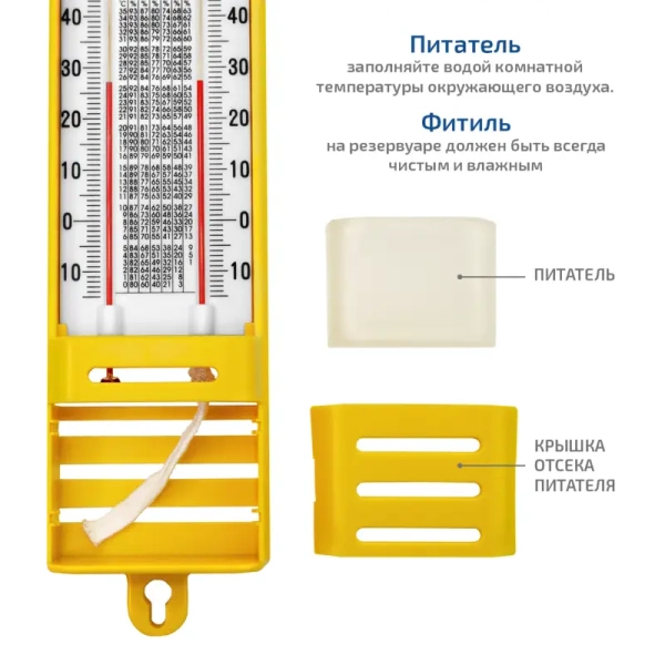 Гигрометр психрометрический МЕГЕОН 20002 купить по низкой цене | МАКСПРОФИТ