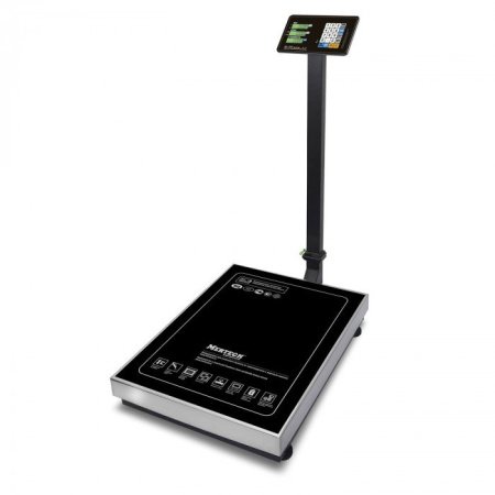 Торговые напольные весы M-ER 333 ACLP-150.20/50 "TRADER"  с расчетом стоимости LCD купить по низкой цене | МАКСПРОФИТ