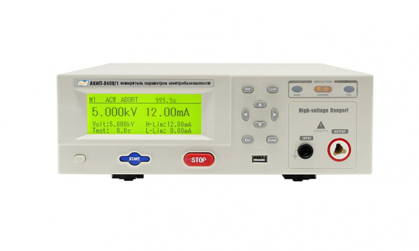 Измеритель параметров электробезопасности АКИП-8408/1 купить по низкой цене | МАКСПРОФИТ