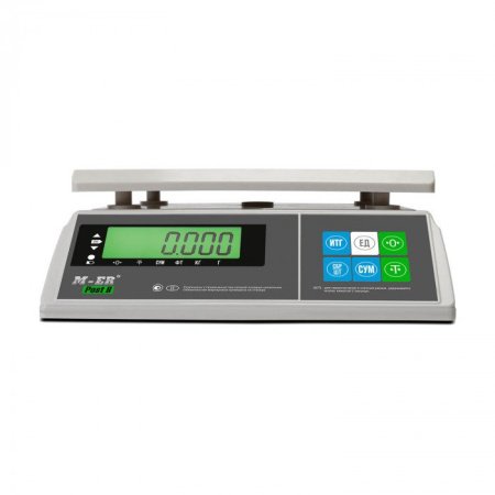 Порционные настольные весы M-ER 326 AFU-15.1 "Post II" LCD RS-232 купить по низкой цене | МАКСПРОФИТ
