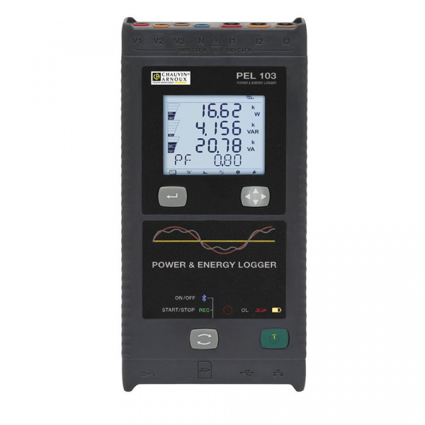 Анализатор качества электрической энергии Chauvin Arnoux PEL103 купить по низкой цене | МАКСПРОФИТ Анализатор качества электрической энергии Chauvin Arnoux PEL103 купить по низкой цене | МАКСПРОФИТ