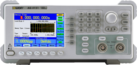 Универсальный DDS-генератор сигналов OWON AG4151 купить по низкой цене | МАКСПРОФИТ Универсальный DDS-генератор сигналов OWON AG4151 купить по низкой цене | МАКСПРОФИТ