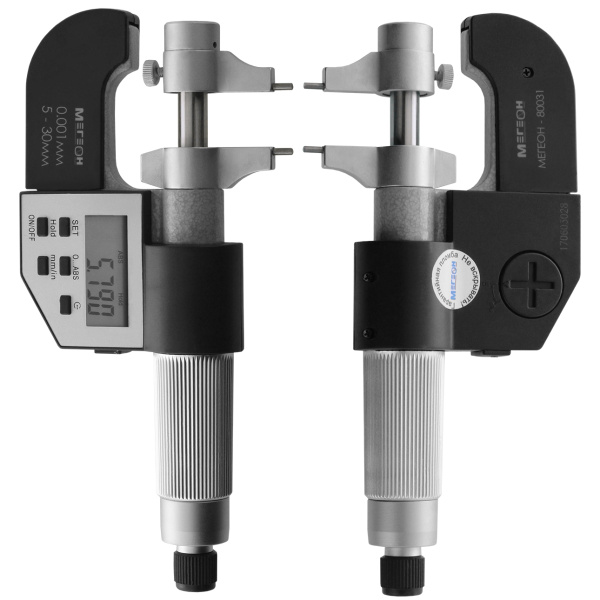 Нутромер микрометрический цифровой МЕГЕОН 80031 купить по низкой цене | МАКСПРОФИТ