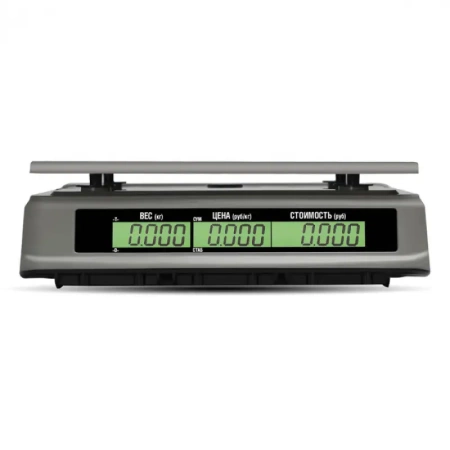 Торговые настольные весы M-ER 328 AC-6.1 "TOUCH-M" LCD с поверкой купить по низкой цене | МАКСПРОФИТ