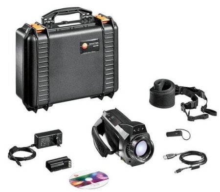 Комплект тепловизора Testo 885-2 c супер-телеобъективом (/С2(супер-телеобъектив) + С1 (телеобъектив)) купить по низкой цене | МАКСПРОФИТ