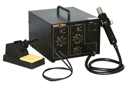 Паяльный комплекс Quick 704 ESD 2 в 1 купить по низкой цене | МАКСПРОФИТ
