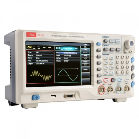 Генератор сигналов специальной формы RGK FG-1602 купить по низкой цене | МАКСПРОФИТ