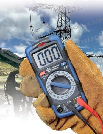 Мультиметр цифровой CEM DT-912 купить по низкой цене | МАКСПРОФИТ